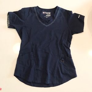 SOLD Grey’s Anatomy Scrub Top XS Navy